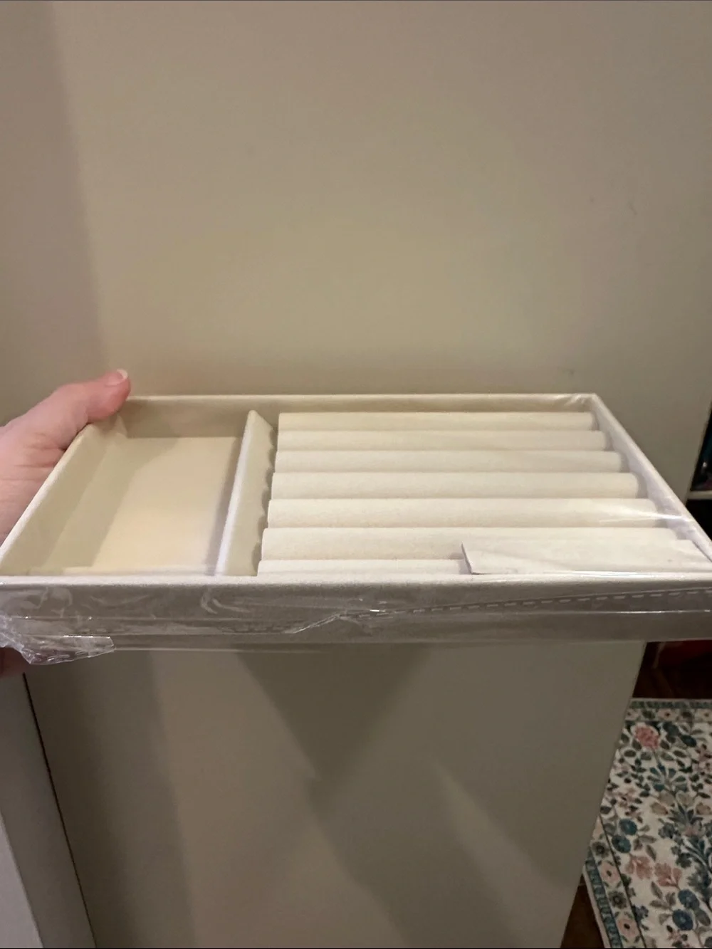 jewelry velvet organizer